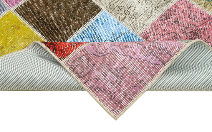 5x7 Multicolor Patchwork Rug - 31768
