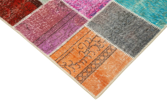 5x7 Multicolor Patchwork Rug - 31769