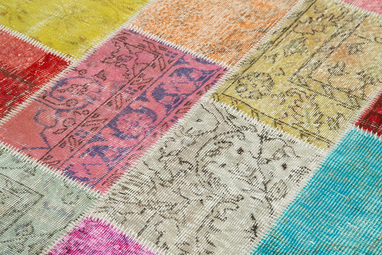 5x7 Multicolor Patchwork Rug - 31769