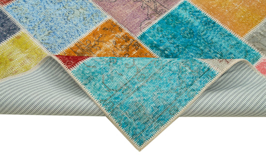 5x7 Multicolor Patchwork Rug - 31770