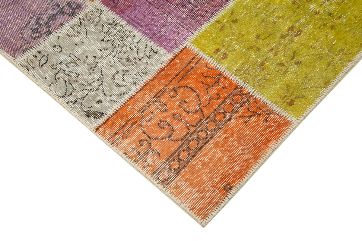 5x7 Multicolor Patchwork Rug - 31771