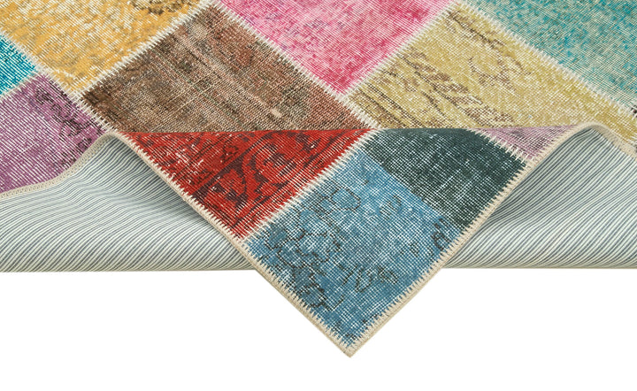5x7 Multicolor Patchwork Rug - 31772