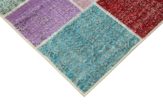 5x7 Multicolor Patchwork Rug - 31773