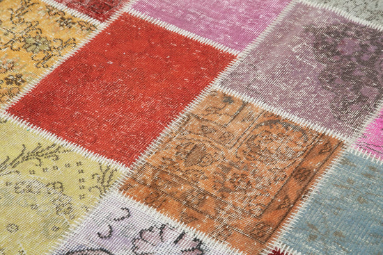 5x7 Multicolor Patchwork Rug - 31773