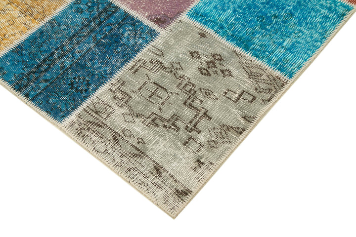 5x7 Multicolor Patchwork Rug - 31774