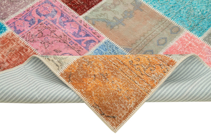 5x7 Multicolor Patchwork Rug - 31774