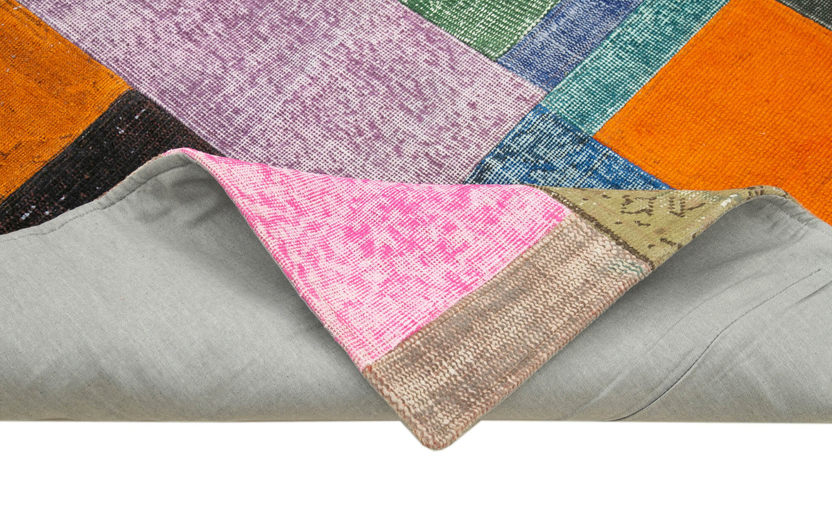 5x7 Multicolor Patchwork Rug - 31777