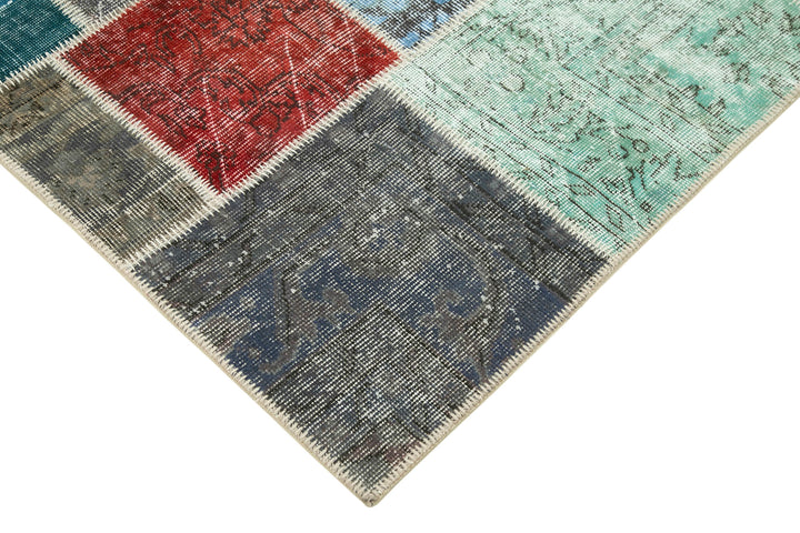 5x7 Multicolor Patchwork Rug - 31779