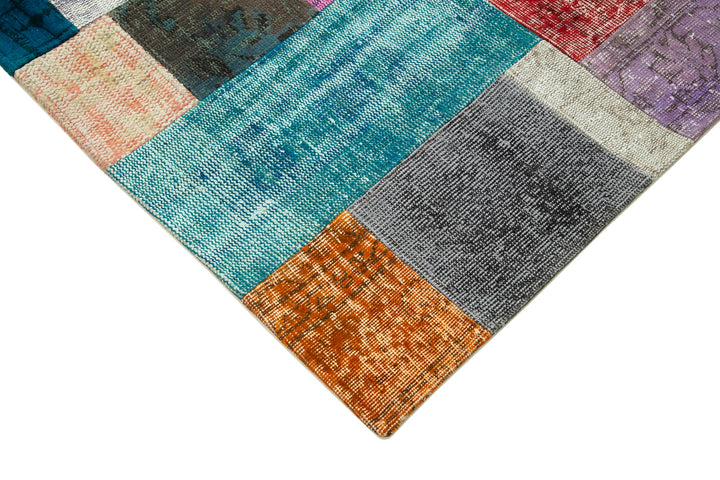 5x7 Multicolor Patchwork Rug - 31780