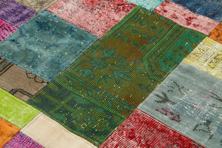 5x7 Multicolor Patchwork Rug - 31780