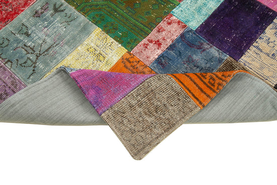5x7 Multicolor Patchwork Rug - 31780