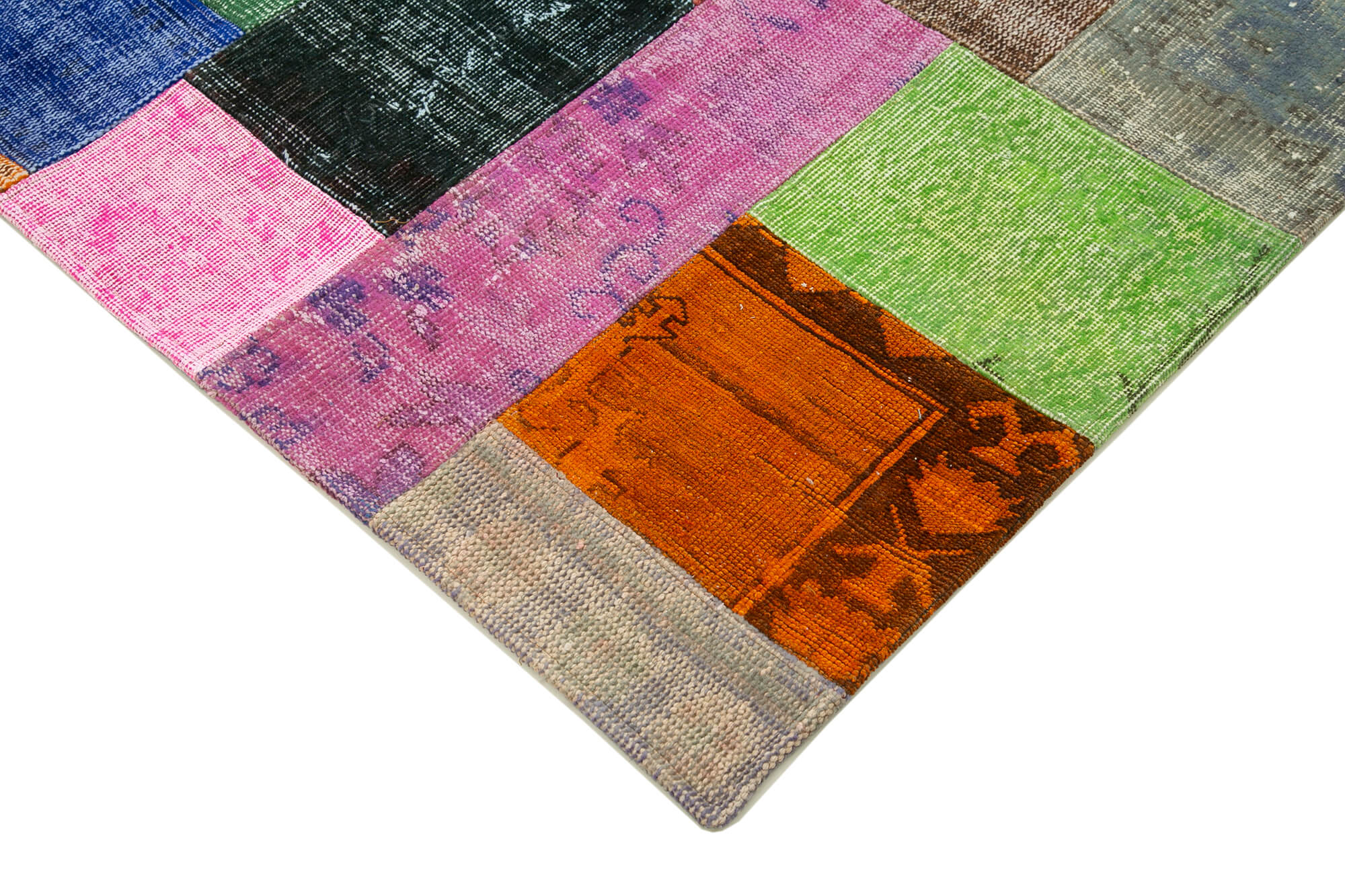 5x7 Multicolor Patchwork Rug - 31787