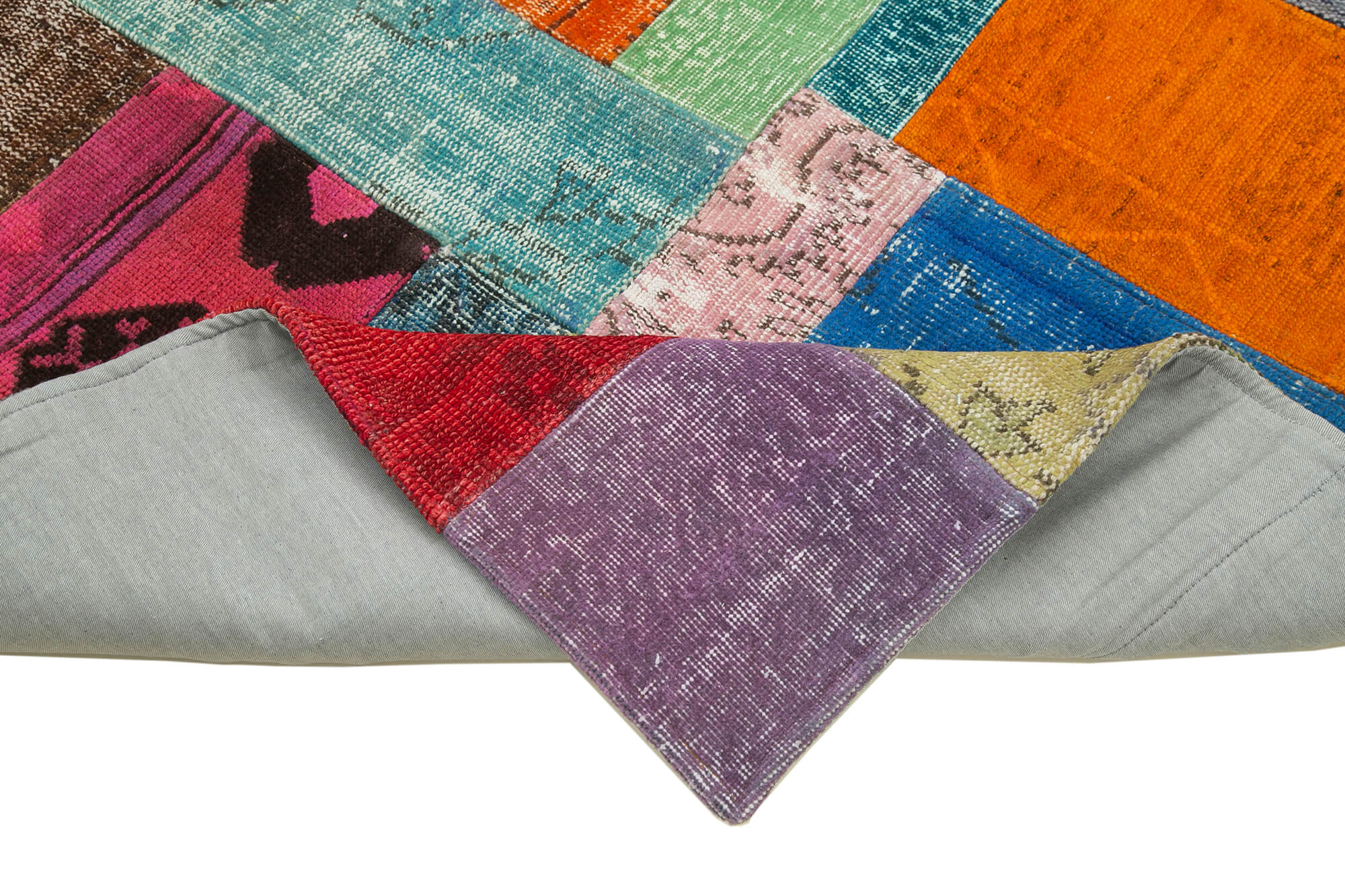 5x7 Multicolor Patchwork Rug - 31787