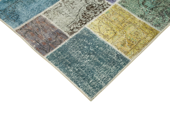 5x7 Multicolor Patchwork Rug - 31790