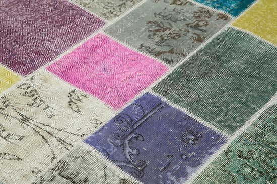 5x7 Multicolor Patchwork Rug - 31790