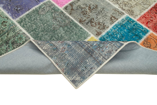 5x7 Multicolor Patchwork Rug - 31790