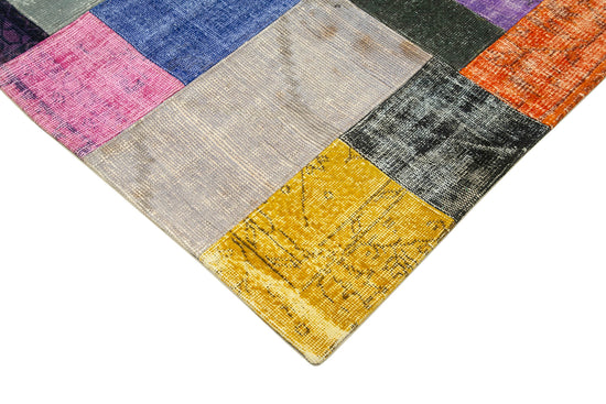 5x7 Multicolor Patchwork Rug - 31793