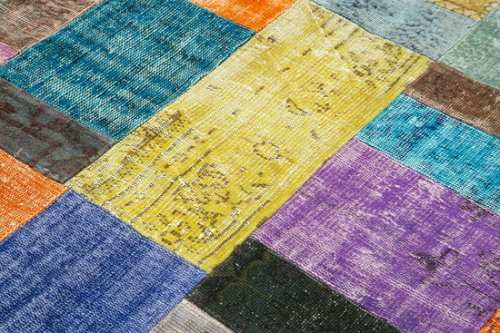 5x7 Multicolor Patchwork Rug - 31793