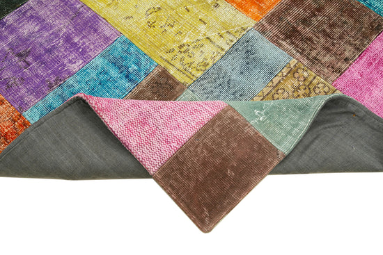 5x7 Multicolor Patchwork Rug - 31793