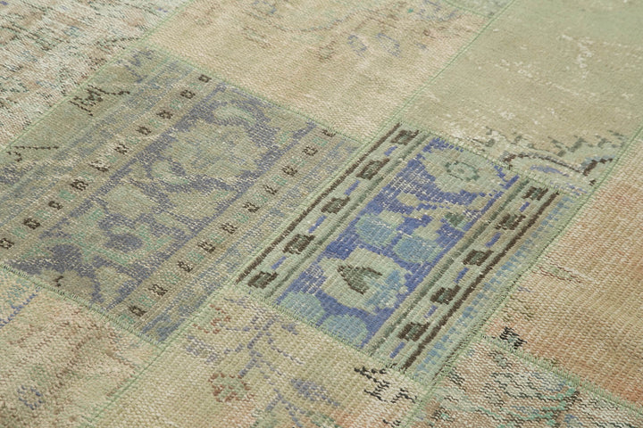 6x8 Beige Patchwork Rug - 31822