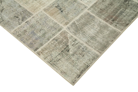 6x8 Grey Patchwork Rug - 31830