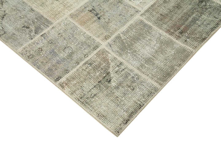 6x8 Grey Patchwork Rug - 31830