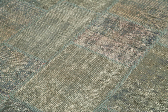 6x8 Grey Patchwork Rug - 31882