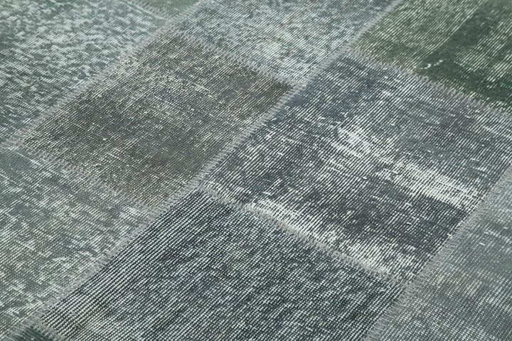 6x8 Grey Patchwork Rug - 31902
