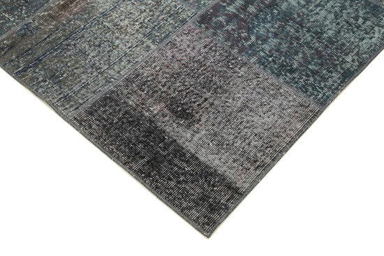 6x8 Grey Patchwork Rug - 31910