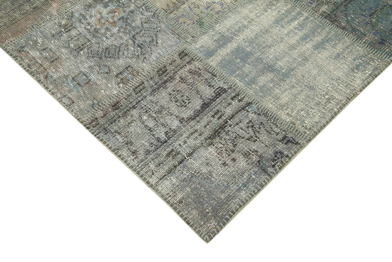 6x8 Grey Patchwork Rug - 31912