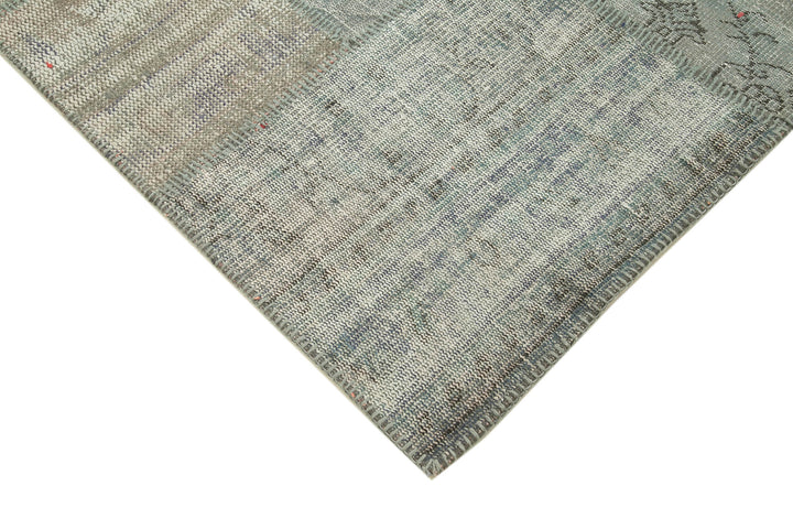 6x8 Grey Patchwork Rug - 31915