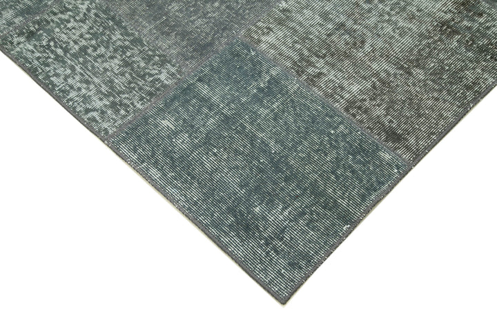 6x8 Grey Patchwork Rug - 31923