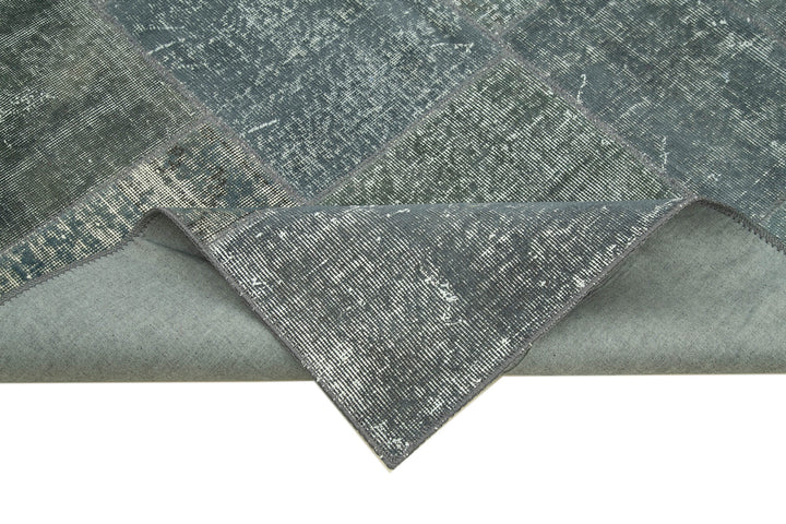 6x8 Grey Patchwork Rug - 31923