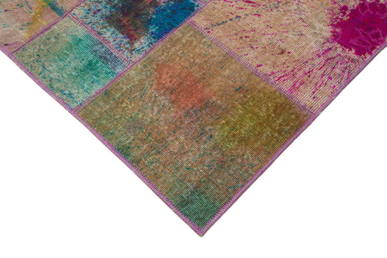 6x8 Multicolor Patchwork Rug - 31938