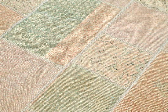 6x8 Beige Patchwork Rug - 31941