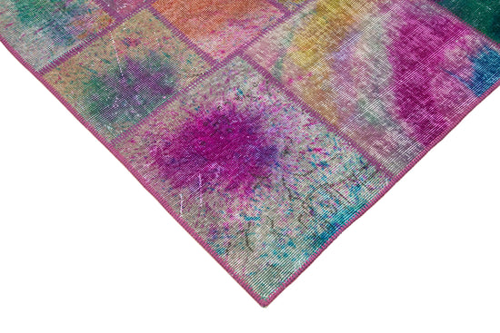 5x8 Multicolor Patchwork Rug - 31947