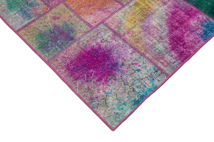 5x8 Multicolor Patchwork Rug - 31947