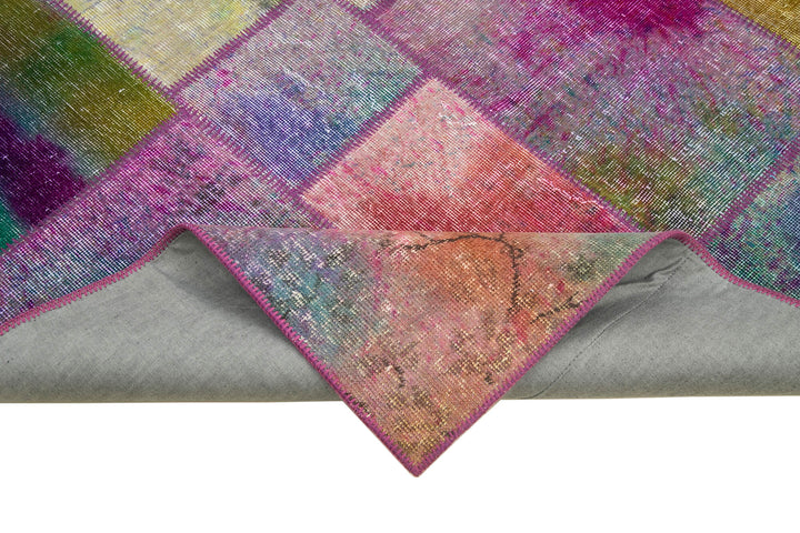 5x8 Multicolor Patchwork Rug - 31947