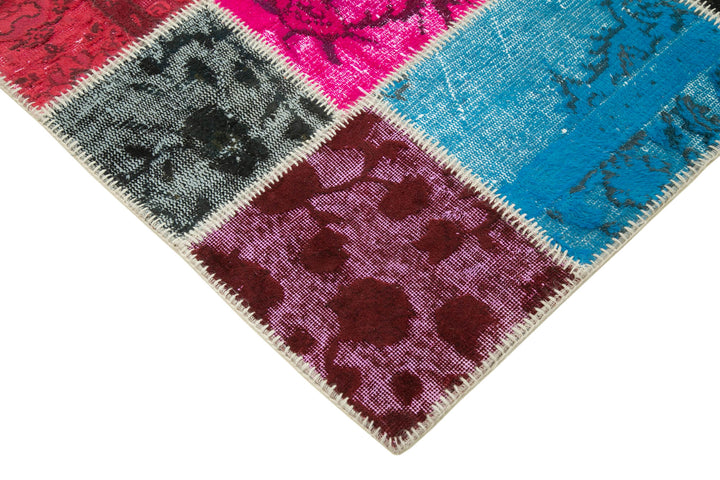 6x8 Multicolor Patchwork Rug - 32036