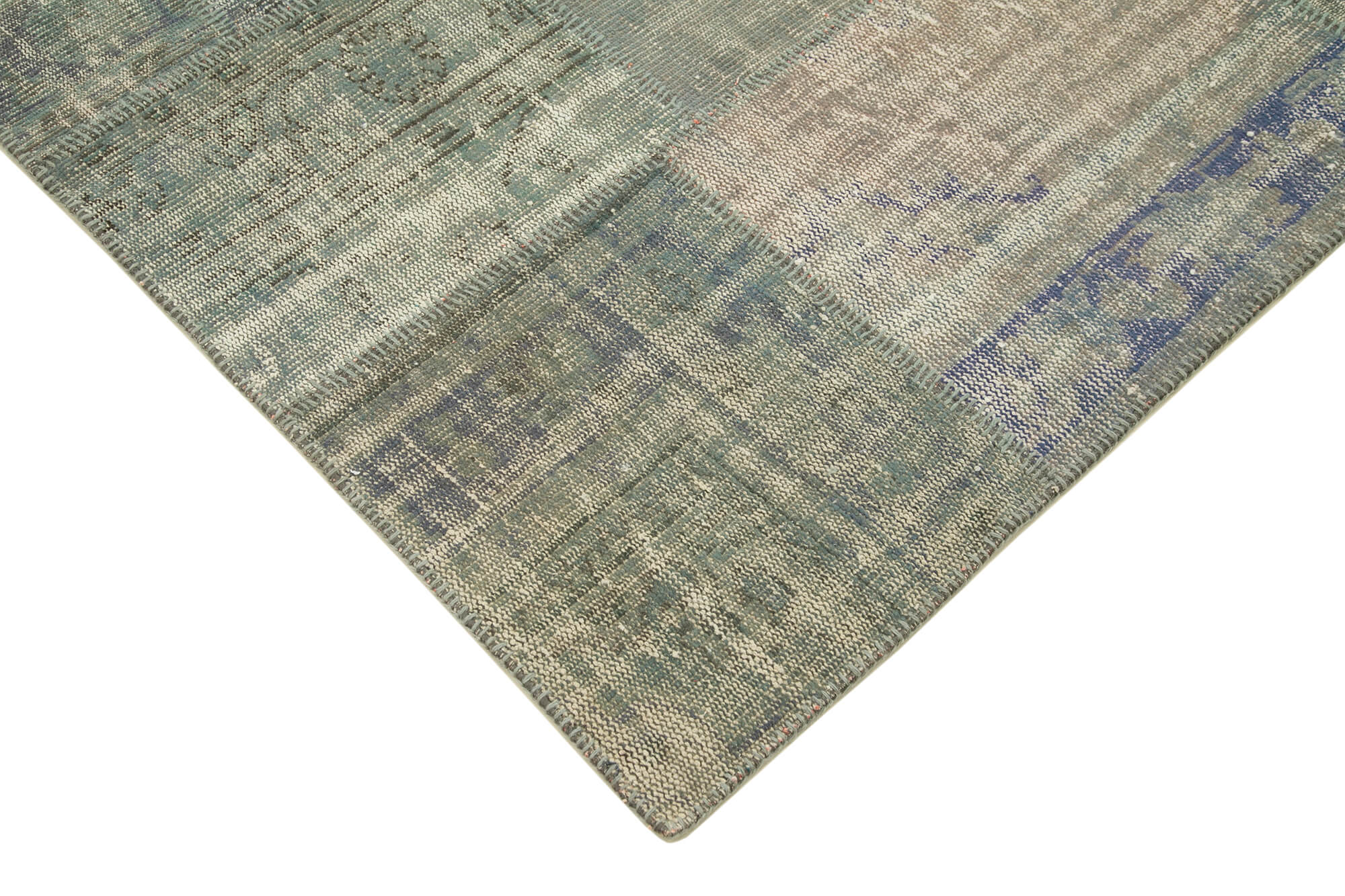6x8 Grey Patchwork Rug - 32042