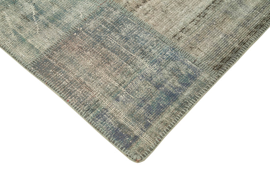6x8 Grey Patchwork Rug - 32045