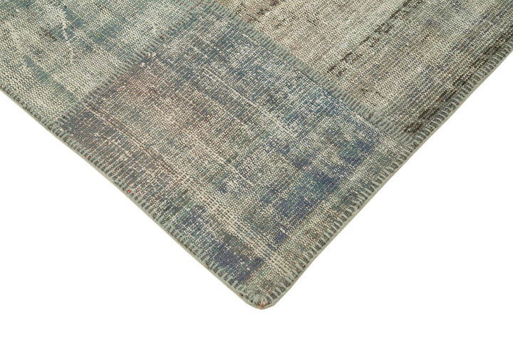 6x8 Grey Patchwork Rug - 32045