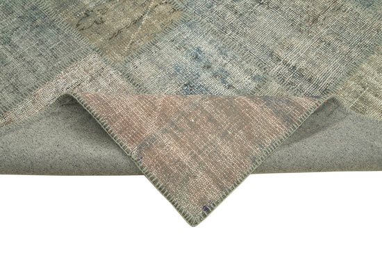 6x8 Grey Patchwork Rug - 32045
