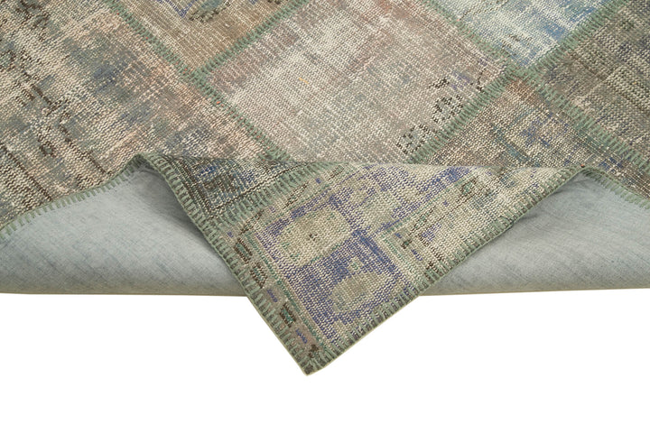 6x8 Grey Patchwork Rug - 32057