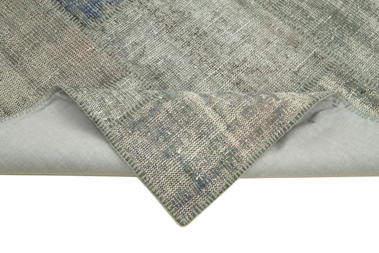 6x8 Grey Patchwork Rug - 32065