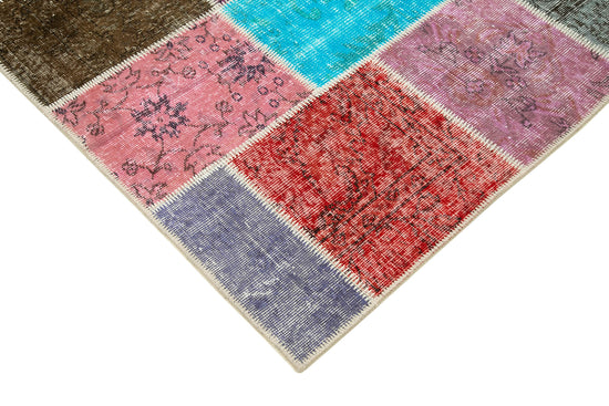 5x7 Multicolor Patchwork Rug - 32076
