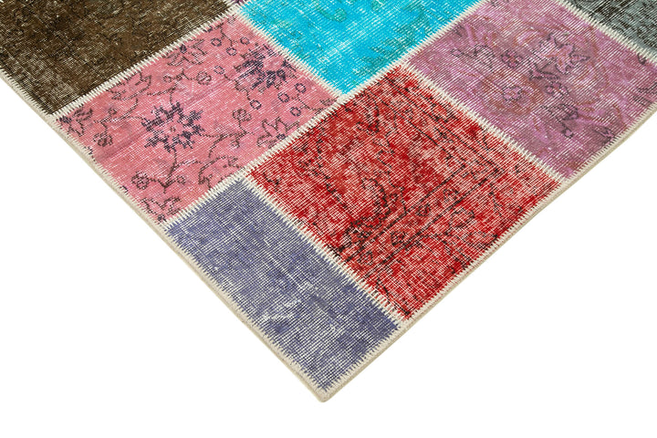 5x7 Multicolor Patchwork Rug - 32076