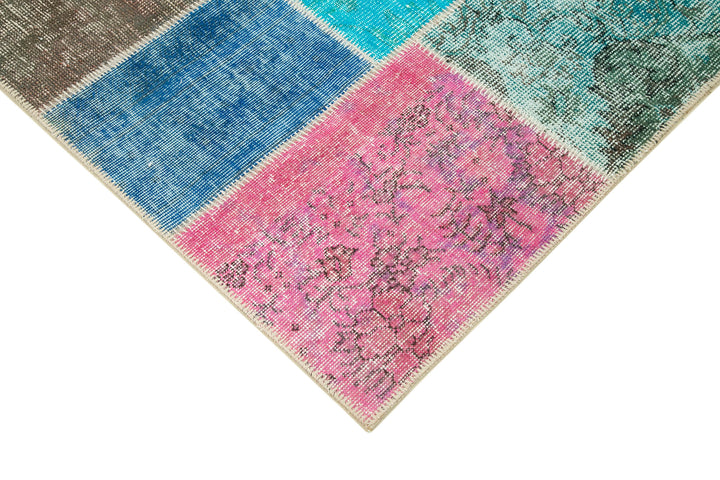 5x7 Multicolor Patchwork Rug - 32080
