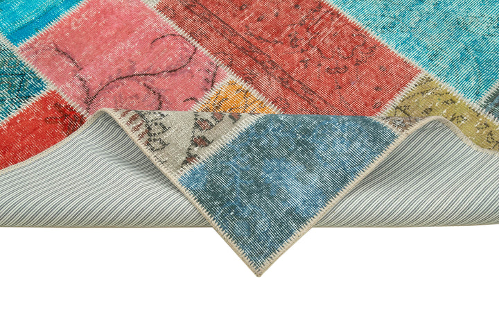 5x7 Multicolor Patchwork Rug - 32080