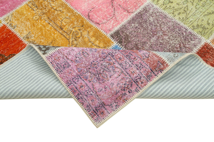 5x7 Multicolor Patchwork Rug - 32081